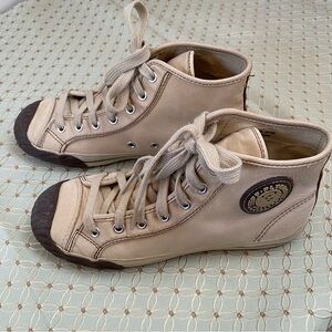 PF Flyers Grounder Hi Sneakers Grounder Tan/Brown Men 6 /Women 7.5